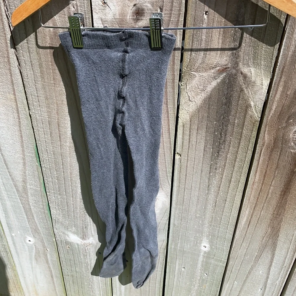 H&M Grey tights Sz 10-12 Yrs